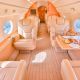 Private jet interiors