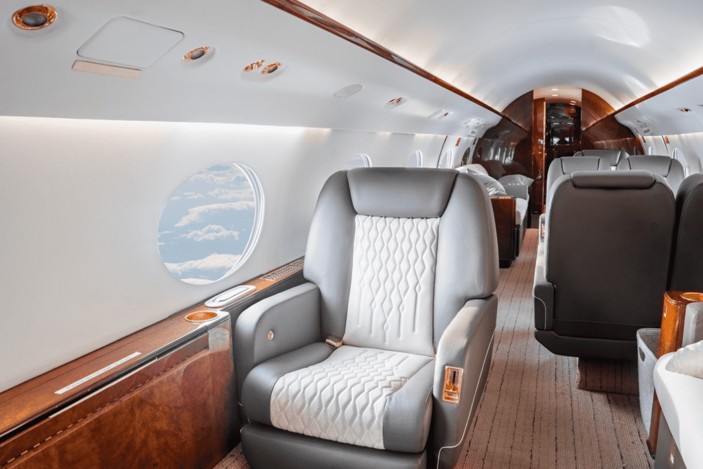 Gulfstream GIV-SP N455WG interiors