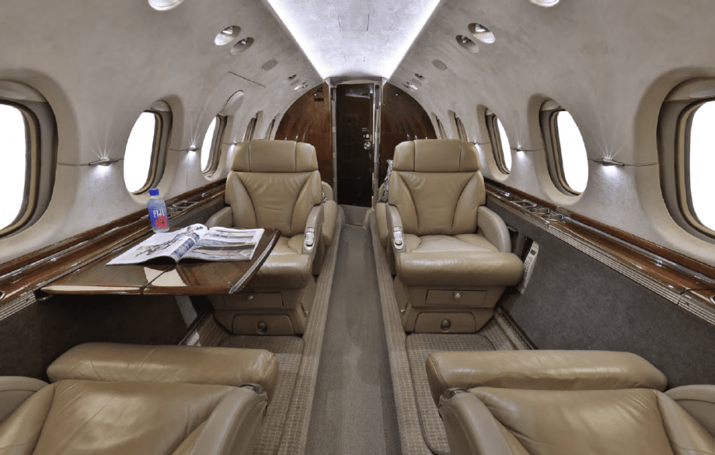 Hawker 800XPi N75GR interiors