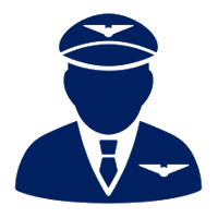 pilot dark blue png