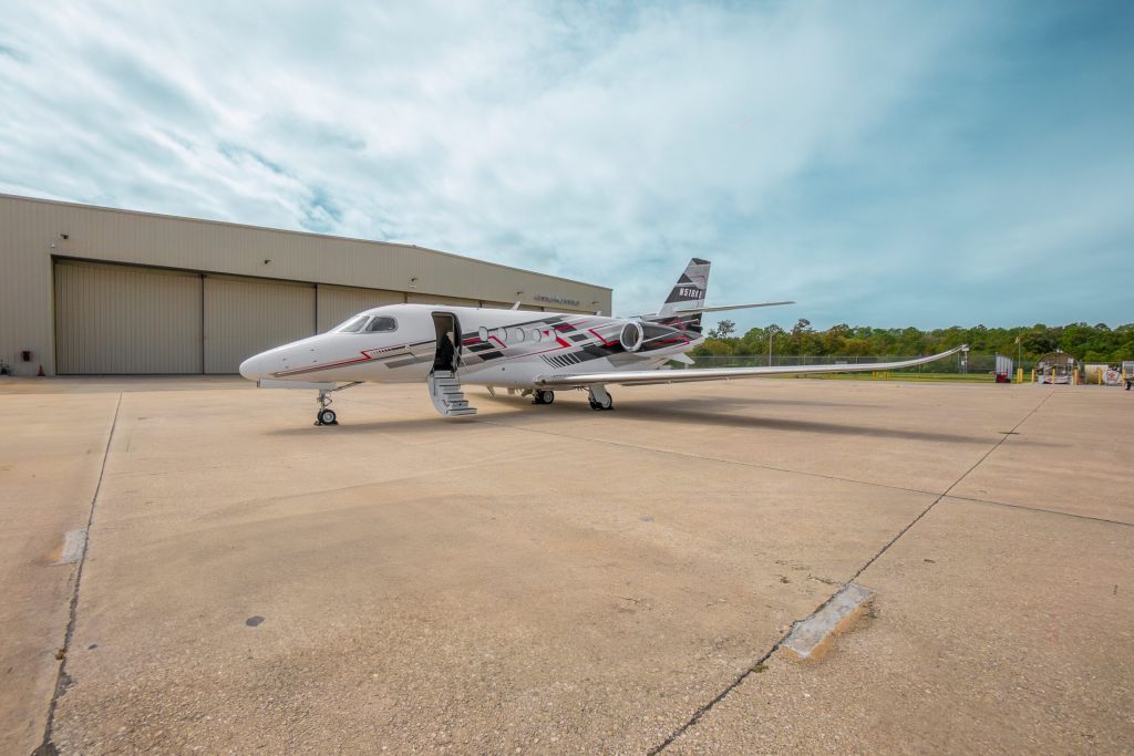 On the ramp — three-quarter front