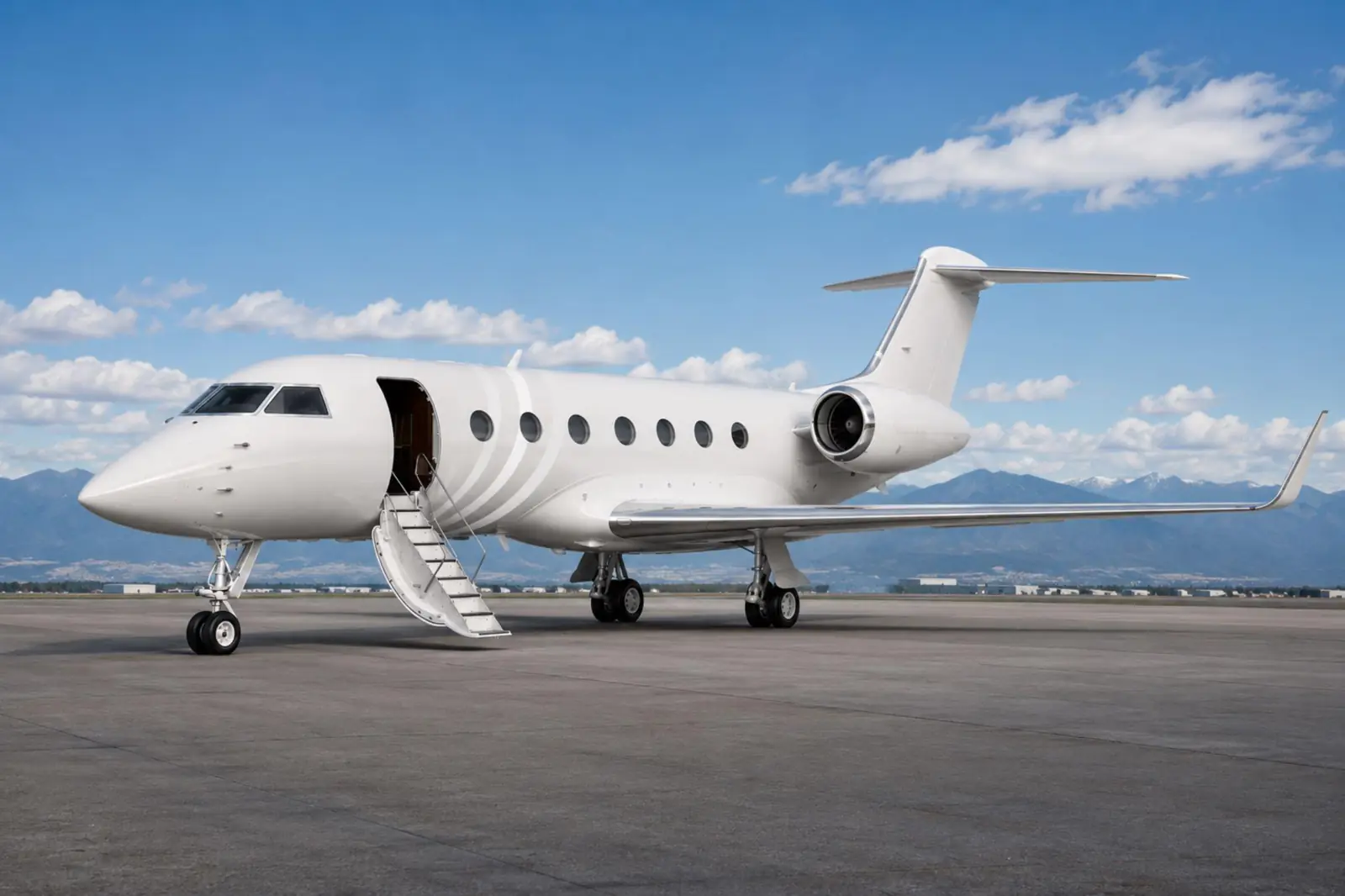 Fly Alliance Gulfstream on the ramp